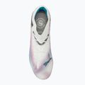 PUMA Future 7 Ultimate Low FG/AG weiß/schwarz/Giftrosa/helles Aqua/Silbernebel Fußballschuhe 5