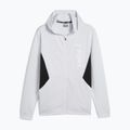 Training Sweatshirt Hoodie Herren PUMA Fit Double Knit FZ Hoodie silver mist