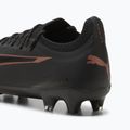 PUMA Ultra Ultimate FG/AG Fußballschuhe puma schwarz/kupfer rose 8