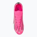 PUMA Ultra Match MxSG Fußballschuhe Gift Pink/Puma Weiß/Puma Schwarz 5