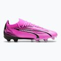 PUMA Ultra Match FG/AG Fußballschuhe giftrosa/puma weiß/puma schwarz 9