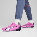 PUMA Ultra Match FG/AG Fußballschuhe giftrosa/puma weiß/puma schwarz 14