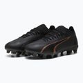 PUMA Ultra Match FG/AG Fußballschuhe puma schwarz/copper rose 10