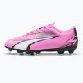 PUMA Ultra Play FG/AG Jr giftrosa/puma weiß/puma schwarz Kinder Fußballschuhe 8