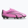 PUMA Ultra Play FG/AG Jr giftrosa/puma weiß/puma schwarz Kinder Fußballschuhe 9