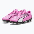 PUMA Ultra Play FG/AG Jr giftrosa/puma weiß/puma schwarz Kinder Fußballschuhe 10