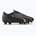 PUMA Ultra Play FG/AG Jr Kinder-Fußballschuhe puma schwarz/copper rose 2