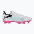 PUMA Future 7 Play MxSG Fußballschuhe puma weiß/puma schwarz/poison pink 2