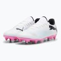 PUMA Future 7 Play MxSG Fußballschuhe puma weiß/puma schwarz/poison pink 10