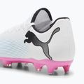 PUMA Future 7 Play MxSG Fußballschuhe puma weiß/puma schwarz/poison pink 13