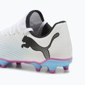 Kinder Fußballschuhe PUMA Future 7 Play FG/AG puma weiß/puma schwarz/poison pink 8