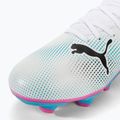Kinder Fußballschuhe PUMA Future 7 Play FG/AG puma weiß/puma schwarz/poison pink 7
