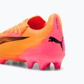 PUMA Ultra Ultimate FG/AG sunset glow/puma schwarz/sun stream Fußballschuhe 13