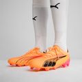 PUMA Ultra Ultimate FG/AG sunset glow/puma schwarz/sun stream Fußballschuhe 16