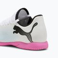 PUMA Future 7 Play IT Kinder Fußballschuhe puma weiß/puma schwarz/poison pink 8