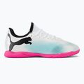 PUMA Future 7 Play IT Kinder Fußballschuhe puma weiß/puma schwarz/poison pink 2