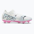 PUMA Future 7 Match MxSG Fußballschuhe puma weiß/puma schwarz/poison pink 9