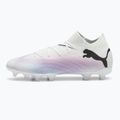 PUMA Future 7 Pro FG/AG Jr Kinder Fußballschuhe puma weiß/puma schwarz/poison pink 8