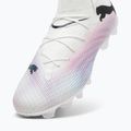 PUMA Future 7 Pro FG/AG Jr Kinder Fußballschuhe puma weiß/puma schwarz/poison pink 12