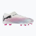 PUMA Future 7 Pro+ FG/AG Fußballschuhe puma weiß/puma schwarz/poison pink 2