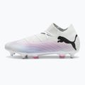 PUMA Future 7 Pro MxSG Fußballschuhe puma weiß/puma schwarz/poison pink 8