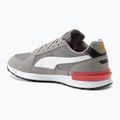 PUMA Graviton stürmische Schiefer/Puma weiß/Klub rot/Ingwer Tee Schuhe 3