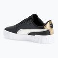 PUMA Carina 2.0 Metallic Shine Damen Schuhe puma schwarz/puma silber/puma gold 3