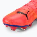 PUMA Future 7 Match Neymar Jr FG/AG Fußballschuhe sunset glow/schwarz/sun stream/puma grün/blau 7