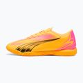 PUMA Ultra Play IT Fußballschuhe sunset glow/puma schwarz/sun stream 8