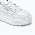 PUMA Karmen Rebelle Kinderschuhe puma weiß/tautropfen/puma silber 7