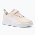 PUMA Rickie AC+ PS rosebay/puma weiß/pure grün Kinderschuhe