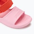 PUMA Divecat v2 Injex PS Kindersandalen rosa flieder/aktiv rot 7