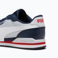 PUMA ST Runner v3 Mesh silberne Nebel/weiß/club navy/für alle Zeit rot/schwarz Schuhe 12