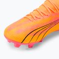PUMA Ultra Pro FG/AG Jr Kinder Fußballschuhe sunset glow/puma schwarz/sun stream 7