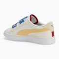 PUMA Smash 3.0 Summer Camp V PS Kinderschuhe warm weiß/kamille/puma weiß 3