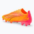 PUMA Ultra Match FG/AG sunset glow/puma schwarz/sun stream Fußballschuhe 3