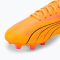 PUMA Ultra Play FG/AG Jr Kinder Fußballschuhe sunset glow/puma schwarz/sun stream 7