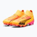 PUMA Ultra Pro FG/AG sunset glow/puma schwarz/sun stream Fußballschuhe 10