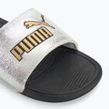 PUMA Cool Cat 2.0 Metallic Shine Flip-Flops puma silber/puma gold/puma schwarz 7