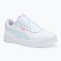 PUMA Carina 2.0 Kinderschuhe puma weiß/tautropfen/rosa lila