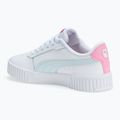 PUMA Carina 2.0 Kinderschuhe puma weiß/tautropfen/rosa lila 3