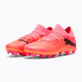 PUMA Future 7 Match FG/AG sunset glow/puma schwarz/sun stream Fußballschuhe 10