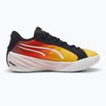 PUMA All-Pro Nitro Showtime gelb sizzle/violett schimmern Männer Basketball-Schuhe 8