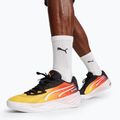 PUMA All-Pro Nitro Showtime gelb sizzle/violett schimmern Männer Basketball-Schuhe 13