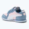 PUMA Cabana Racer SL 20 V Inf Kinderschuhe Hauch von Rosa/Puma Weiß/Zen Blau 3