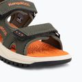 Kinder-Sandalen Kangaroos K-AS Ture olive/flame 7