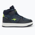 Kinderschuhe KangaROOS K-CP Bound Mid EV dark navy / lime 2