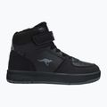 KangaROOS K-CP Bound Mid EV jet black / steel grey Kinderschuhe 8