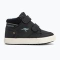 KangaROOS KaVu Primo V jet black / steel grey Kinderschuhe 2