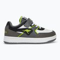 Kinderschuhe KangaROOS K-CP Bounder EV steel grey/neon green 2